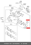 581442B000 HYUNDAI / KIA ПРИЖИМНАЯ ПЛАСТИНА ТОРМОЗНЫХ КОЛОДОК