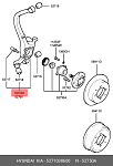 CTA006 PARTS-MALL X2 Кулак поворотный HYUNDAI EF SONATA 98MY 5171539600