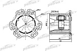 PCV1770 PATRON ШРУС внутр.x34 AUDI A4 1,6 1,8 1,9TDI 2,4 2,5