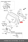 60660 OSSCA Амортизатор крышки багажника / KIA Picanto 11~