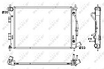 53172 NRF Радиатор охлаждения Hyundai Elantra MD 11-15, Kia Cerato 13-/Soul 10-14 AT 'NRF'