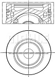 028PI00154000 MAHLE / KNECHT Поршнекомплект_AUDI , AUDI A4 Allroad B8 (8KH), AUDI A4 Allroad B9 (8WH, 8WJ), AUDI A4 B8 (8K2), AUD