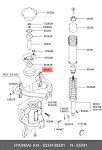 1014001678 GEELY ПРУЖИНА ЗАДНЕЙ ПОДВЕСКИ GL GC6