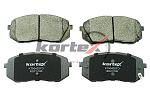 KT9042STD KORTEX Колодки торм.пер.