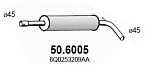 506005 ASSO Глушитель средняя часть