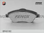 BP43162 FENOX Колодки OPEL CORSA C, MERIVA 03-10 BP43162