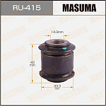 RU415 MASUMA Сайлентблок MASUMA X-Trail /#T30/ rear