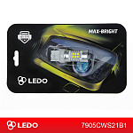 7905CWS21B1 LEDO Лампа светодиодная W21W Max-Bright 21SMD 12V бел.