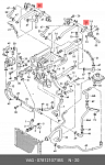 ZVR1105 ZZVF ТРУБКА СИСТЕМЫ ОХЛАЖДЕНИЯ AUDI A6  (97-04), VW PASSAT B5 (00-05)