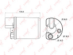 LF960M LYNXAUTO ФИЛЬТР ТОПЛИВНЫЙ ПОГРУЖНОЙ HYUNDAI ELANTRA 1.6 06- / I10 1.1-1.2 08- / I20 1.2-1.4 09- / I30 1.4-2.0