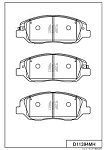 D11394MH KASHIYAMA Колодки тормозные диск. с антискрипн.пласт. D11394MH