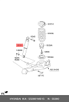 GY1256G CTR амортизатор задний газовый!\ KIA Forte 10>