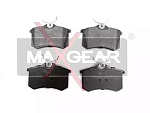 190428 MAXGEAR Колодки с накладками в сборе для дисковых тормозов