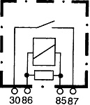 4RA007791011 HELLA Реле 12V