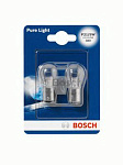 1987301016 BOSCH Лампа накаливания сигнальная P21/5W BAY15s Pure light 12V 21/5W Блистер 2 шт