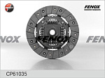 CP61035 FENOX ДИСК СЦЕПЛЕНИЯ Audi A3 1.9TDI 96-01, VW Passat 1.8, 1.9TDI, 2.0 88-97, Golf III 1.9TDI 93-97, Transp