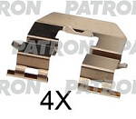 PSRK1294 PATRON Пластины колодок