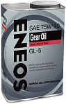 OIL1366 ENEOS Масло трансмиссионное ENEOS GEAR GL-5 75W90 1л