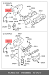 77ES073 MASTERKIT Лямбда-зонд HYUNDAI SANTA FE 01-06 77ES073