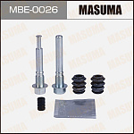 MBE0026 MASUMA Ремкомплект направляющих тормозного суппорта (с направляющей)