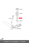 ASB31677 ANTO Отбойник заднего амортизатора HYUNDAI SOLARIS/KIA RIO 11-