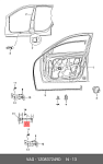 TRK4978 TORK Ограничитель открывания двери SKODA Octavia II 05 13)