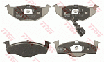 GDB1586 TRW Колодки тормозные дисковые | перед |