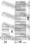 KSHBSORC5FKIT FEBEST ПЫЛЬНИК ПЕРЕДНЕГО АМОРТИЗАТОРА С ОТБОЙНИКОМ КОМПЛЕКТ