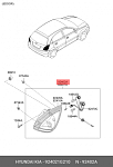 KARIO05740R AUTOCOMPONENT Автозапчасть/LAMP ASSY, REAR