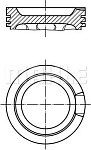 0331600 MAHLE / KNECHT Поршень AUDI/VW/SEAT/SKODA 1.8L 20V mot.ARXAWT D=81.01мм /1.5-1.75-2/ STD