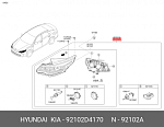 ZKA1103KR TYC ПЕРЕДНЯЯ ФАРА (ПРАВАЯ)