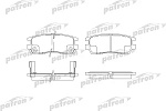 PBP804 PATRON КОЛОДКИ ТОРМОЗНЫЕ ДИСКОВЫЕ ЗАДН MITSUBISHI L 400 АВТОБУС 96-, L 400 ФУРГОН 96-,