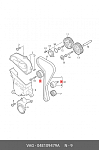 Z23625 ZENTPARTS ролик натяжной ремня ГРМ!\ Audi A3 1.2/1.4TFSi 12>