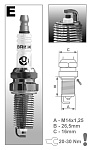 ER15YC1 BRISK Свеча зажигания SUPER R ER15YC1 (1436)