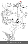 DVA05155 DEVERS Фланец водяной   AUDI, SKODA Superb, VW 1.9 TDI 98   DVA05155