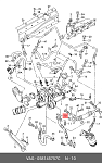 1125760SX STELLOX 11-25760-SX_прокладка трубки отвода масла турбины! 058145757C\ VW Passat B5 1.8T AWM 01>