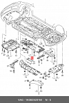 ALF2632ST ALFECO Защита картера двигателя и кпп для Volkswagen Jetta 2011-,V-1,4 TSI (сталь 2 мм)