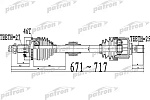 PDS0511 PATRON Полуось