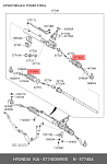 CPK002 PARTS-MALL Пыльник рулевой рейки HYUNDAI IX35 10- KIA CARNIVAL SORENTO SPORTAGE