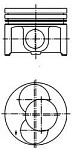 40092700 KOLBENSCHMIDT Поршень