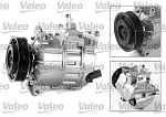 699357 VALEO Компрессор кондиционера Audi A1/A3/Q2/Q3/TT, Seat Leon/Ibiza/Alhambra 1.0-3.6 03>