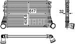 CI161000P MAHLE / KNECHT Интеркулер VAG A3/OCTAVIA/G5/PASSAT 1.8T-2.0T/1.9TD/2.0TD 03-/05-