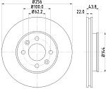 ND6031K NISSHINBO Диск тормозной | перед |