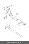 98583210 FA1 Шпилька системы выпуска M8x1.25x10/M8x1.25x25