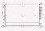 TGA1077 TATSUMI Радиатор системы охлаждения