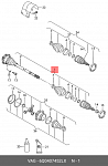 N1A56872 NEROLI Шрус наружный VAG POLO 02-/FABIA 11-15/RAPID 13-15/IBIZA 02-