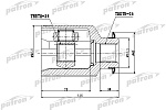 PCV1809 PATRON ШРУС