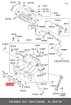 SMGIT008R SPEEDMATE Прокладки к-т 4 шт. HYUNDAI Accent (Tagaz) (DOHC)/KIA Cerato (LD)