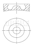 681PI00107000 MAHLE / KNECHT Поршень ДВС HYUNDAI / KIA GRAND SANTA FE / SORENTO