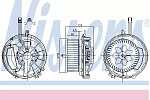 87425 NISSENS Мотор печки отопителя салона